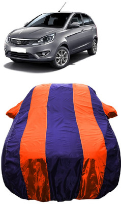 Wegather Car Cover For Tata Bolt Quadrajet XE (With Mirror Pockets)(Orange)