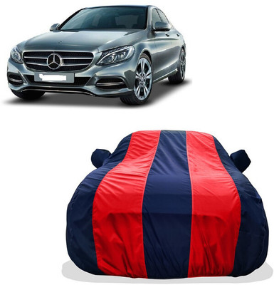 Tricway Car Cover For Mercedes Benz C-Class C 250 CDI Avantgarde (With Mirror Pockets)(Red)