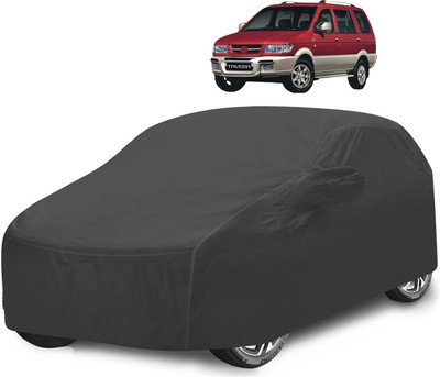 Caronix Car Cover For Chevrolet Tavera (With Mirror Pockets)(Grey)