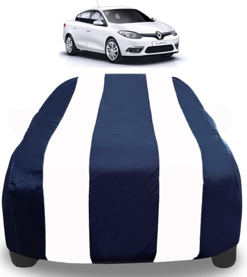 Auto Hub Car Cover For Renault Fluence (With Mirror Pockets)(White)