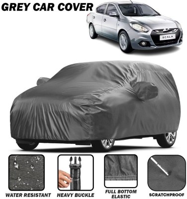 kerwa Car Cover For Renault Scala, Scala 1.5L, Scala AT, Scala Diesel RxL, Scala Diesel RxZ, Scala RXE (With Mirror Pockets)(Grey, For 2010, 2011, 2012, 2013, 2014, 2015, 2016, 2017, 2018, 2019, 2020, 2021, 2022, 2023, 2024 Models)