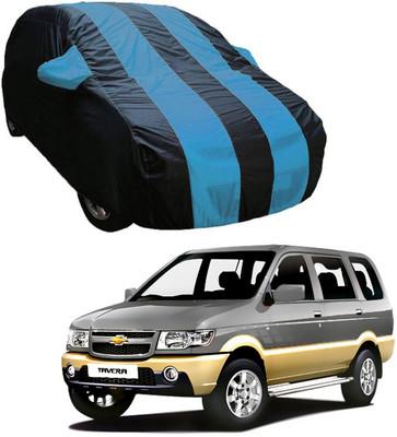 ABS AUTO TREND Car Cover For Chevrolet Tavera (With Mirror Pockets)(Multicolor)