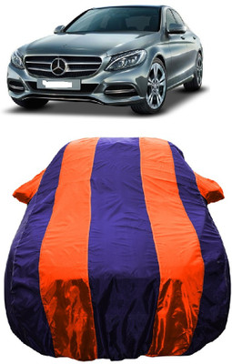 Wegather Car Cover For Mercedes Benz C-Class C 250 CDI Avantgarde (With Mirror Pockets)(Orange)