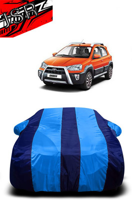 J S R Car Cover For Kia CROSS (With Mirror Pockets)(Blue)