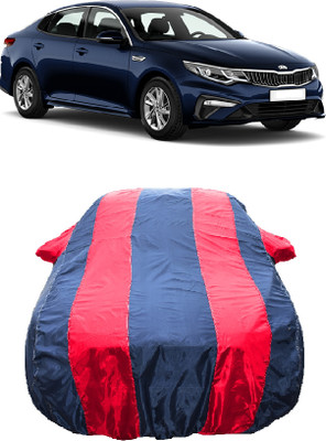 Wegather Car Cover For Kia Optima (With Mirror Pockets)(Red)