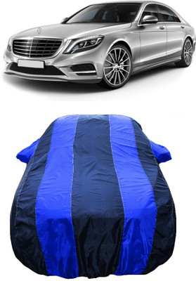 Wegather Car Cover For Mercedes Benz S-Class S400 (With Mirror Pockets)(Blue)