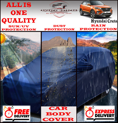 Tamanchi Autocare Car Cover For Hyundai Creta(Blue)
