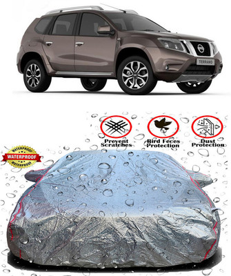RWT Car Cover For Nissan Terrano (With Mirror Pockets)(Silver)