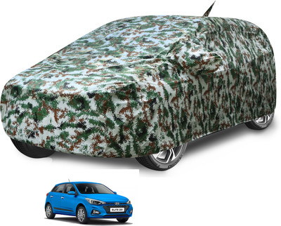 MOCKHE Car Cover For Hyundai Elite i20 (With Mirror Pockets)(Multicolor)
