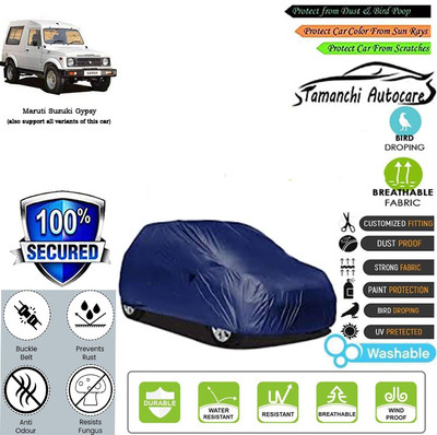 Tamanchi Autocare Car Cover For Maruti Suzuki Gypsy(Blue)