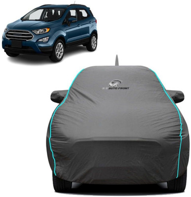 NG Auto Front Car Cover For Ford Ecosport(Grey, Blue)