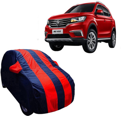 ABS AUTO TREND Car Cover For MG Universal For SUV (With Mirror Pockets)(Blue, Red)