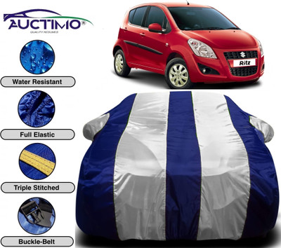 AUCTIMO Car Cover For Maruti Suzuki Ritz (With Mirror Pockets)(Multicolor)