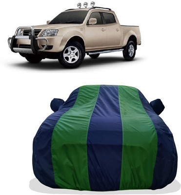 Tricway Car Cover For Tata Xenon XT 2.2 (With Mirror Pockets)(Green)