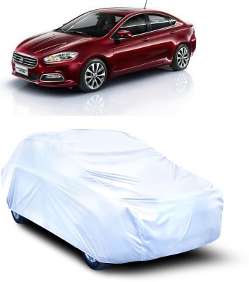 zawr Car Cover For Fiat Viaggio (Without Mirror Pockets)(Silver)