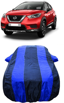 Wegather Car Cover For Nissan Kicks XV 1.5 D (With Mirror Pockets)(Blue)
