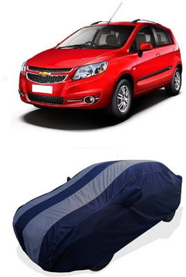Coxtor Car Cover For Chevrolet Sail U-VA (With Mirror Pockets)(Grey)