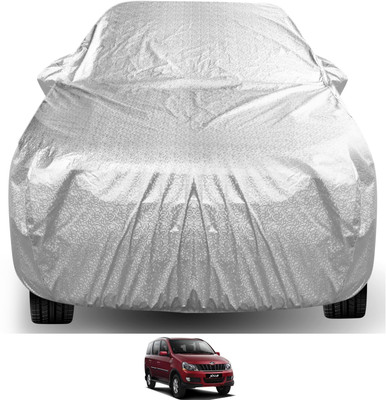 Auto Hub Car Cover For Mahindra Xylo (With Mirror Pockets)(Silver)