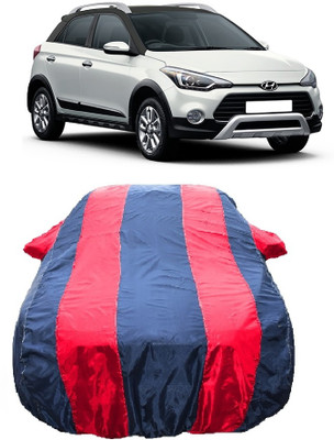 Wegather Car Cover For Hyundai i20 Active 1.4 SX with AVN (With Mirror Pockets)(Red)