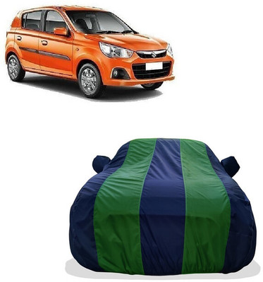 Tricway Car Cover For Maruti Suzuki Alto K10 (With Mirror Pockets)(Green)