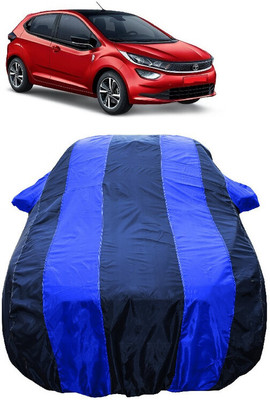 Wegather Car Cover For Tata Altroz XM Petrol (With Mirror Pockets)(Blue)