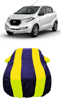 Wegather Car Cover For Datsun Redi GO T Option (With Mirror Pockets)(Yellow)
