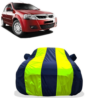 Tricway Car Cover For Mahindra E Verito D2 Electric (With Mirror Pockets)(Yellow)