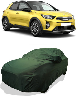 Coxtor Car Cover For Kia Stonic (With Mirror Pockets)(Green)