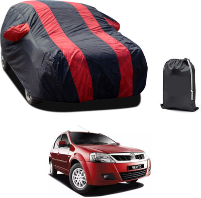PAGORA Car Cover For Mahindra Verito (With Mirror Pockets)(Red, For 2019, 2020, 2021, 2022, 2023 Models)