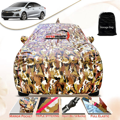 AUTOCOZEN Car Cover For Chevrolet Cruze (With Mirror Pockets)(Multicolor)