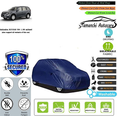 Tamanchi Autocare Car Cover For Mahindra XUV500 W4 1.99 mHawk(Blue)