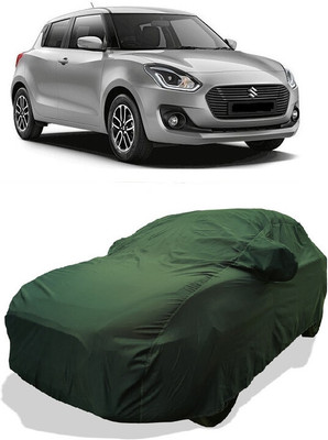Coxtor Car Cover For Maruti Suzuki Swift ZXI Plus Petrol (With Mirror Pockets)(Green)