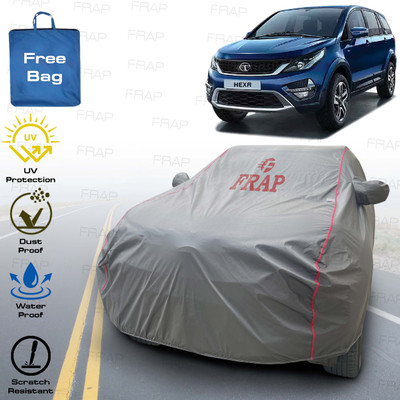 Frap Car Cover For Tata Hexa, Hexa XE, Hexa XM, Hexa XT (With Mirror Pockets)(Grey, Red)