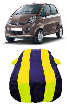 Wegather Car Cover For Tata Nano XTA (With Mirror Pockets)(Yellow)