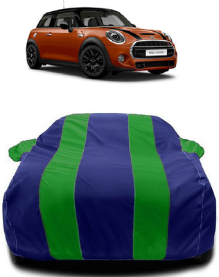 Autoprime Car Cover For Mini Cooper Cooper 3 DOOR S (With Mirror Pockets)(Green, Blue)