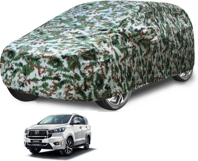 Caronix Car Cover For Toyota Innova Crysta (With Mirror Pockets)(Multicolor)