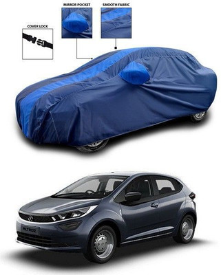 ANTHUB Car Cover For Tata Altroz (With Mirror Pockets)(Blue)