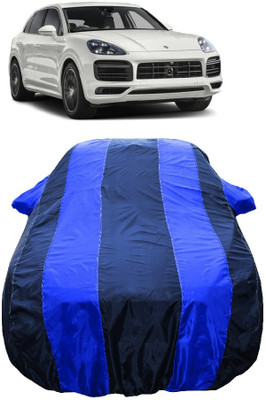 Wegather Car Cover For Porsche Cayenne Turbo S (With Mirror Pockets)(Blue)