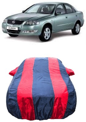 Wegather Car Cover For Nissan Almera Classic (With Mirror Pockets)(Red)