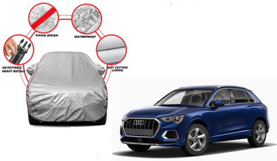 Auto Oprema Car Cover For Audi New Q3 (With Mirror Pockets)(Silver)