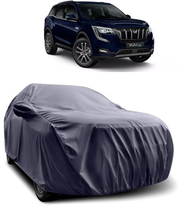 Duffel Car Cover For Mahindra XUV 700 (With Mirror Pockets)(Blue)