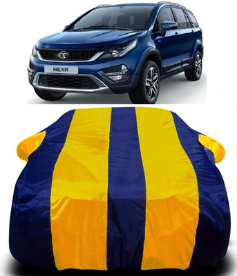 AXLOZ Car Cover For Tata Hexa (With Mirror Pockets)(Multicolor)
