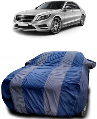 DIGGU Car Cover For Mercedes Benz S-Class S400 (With Mirror Pockets)(Grey, Blue)