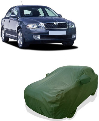 Tricway Car Cover For Skoda Octavia 1.9 TDI (With Mirror Pockets)(Green)