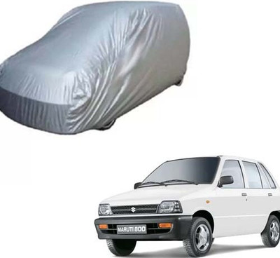 HMS Car Cover For Maruti Suzuki 800(Silver)