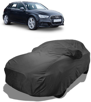 Coxtor Car Cover For Audi A3 1.6 TDI (With Mirror Pockets)(Grey)