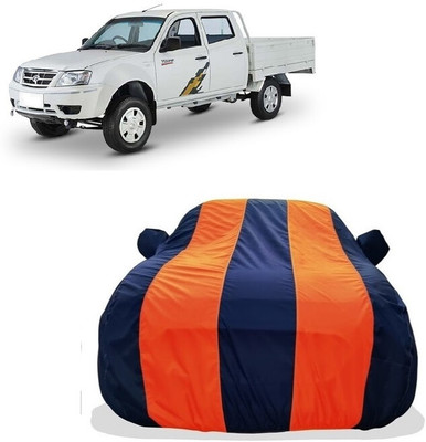 Tricway Car Cover For Tata Xenon (With Mirror Pockets)(Orange)