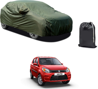CODOKI Car Cover For Maruti Suzuki Alto K10 (With Mirror Pockets)(Green)