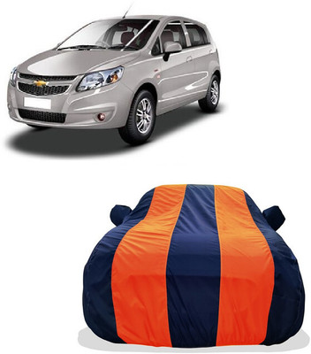 Tricway Car Cover For Chevrolet Uva Split (With Mirror Pockets)(Orange)