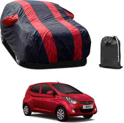 CODOKI Car Cover For Hyundai Eon (With Mirror Pockets)(Red, For 2019, 2020, 2021, 2022, 2023 Models)